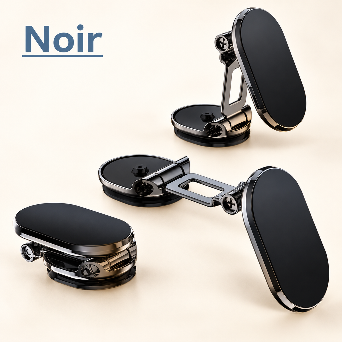 Support téléphone voiture | Magnétique 360