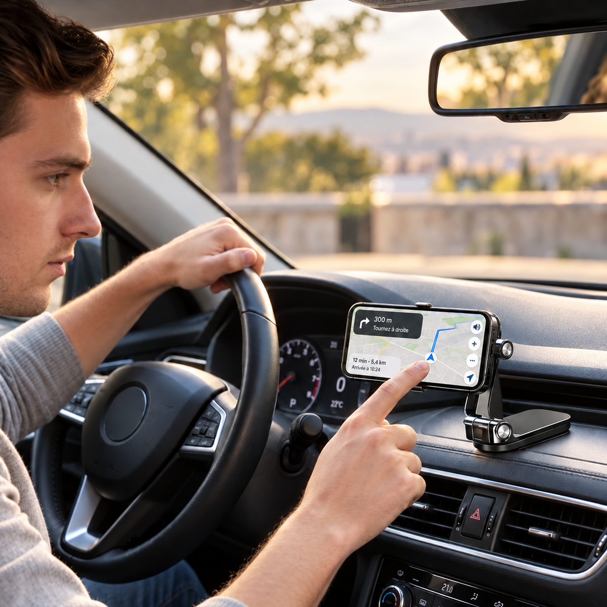 Support téléphone voiture Magnétique 360 plusieurs positions
