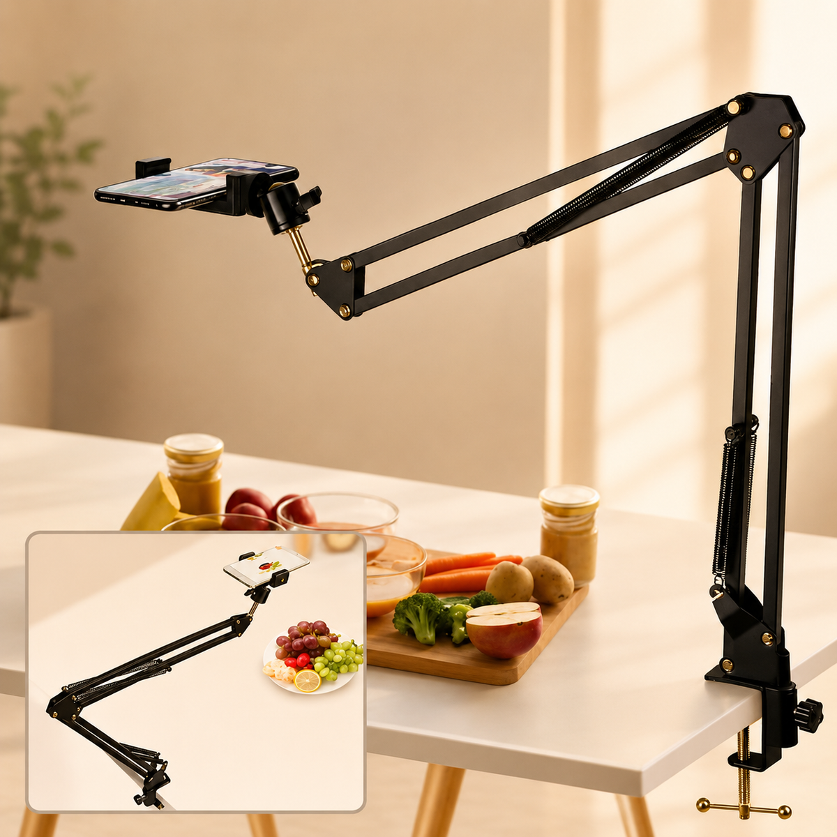 Trepied telephone | Flexible 360 multiprojets
