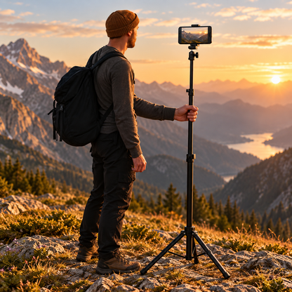 Trepied smartphone | Robuste 160cm utilité multiple