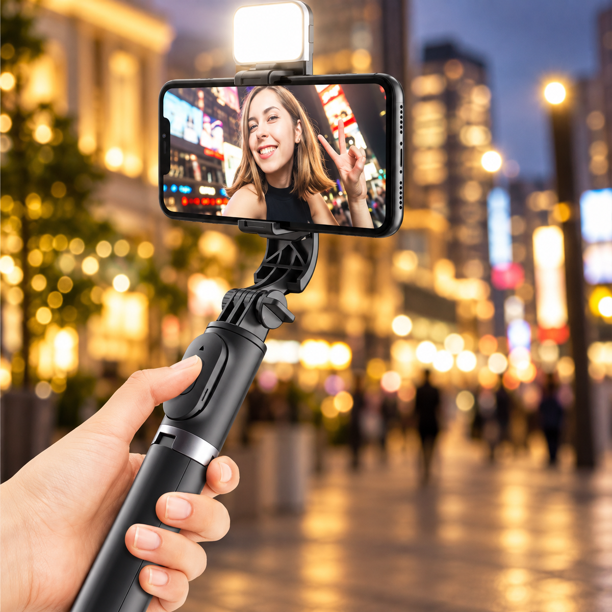 Trépied téléphone | ProShot LED 360 parfait