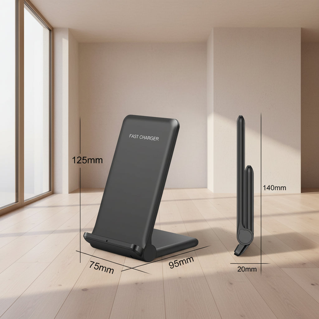 chargeur induction iphone Pliable 30W  dimension 