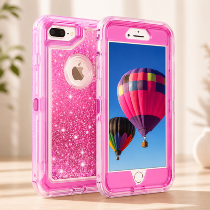 Coque iPhone 13 | Paillettes Mouvantes ose