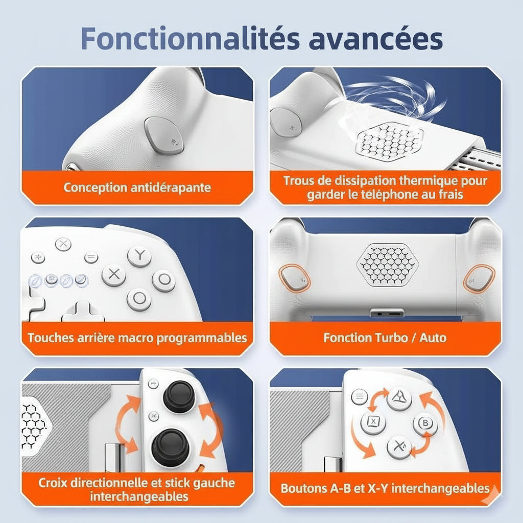 Manette pour telephone | Zéro Latence