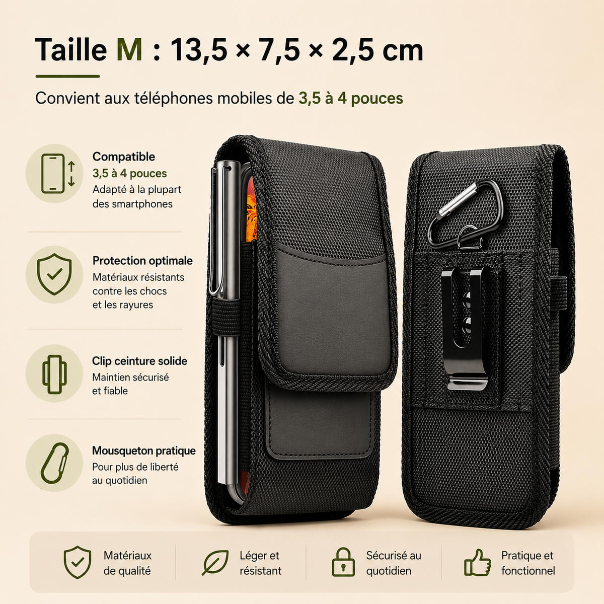 Étui téléphone Médium