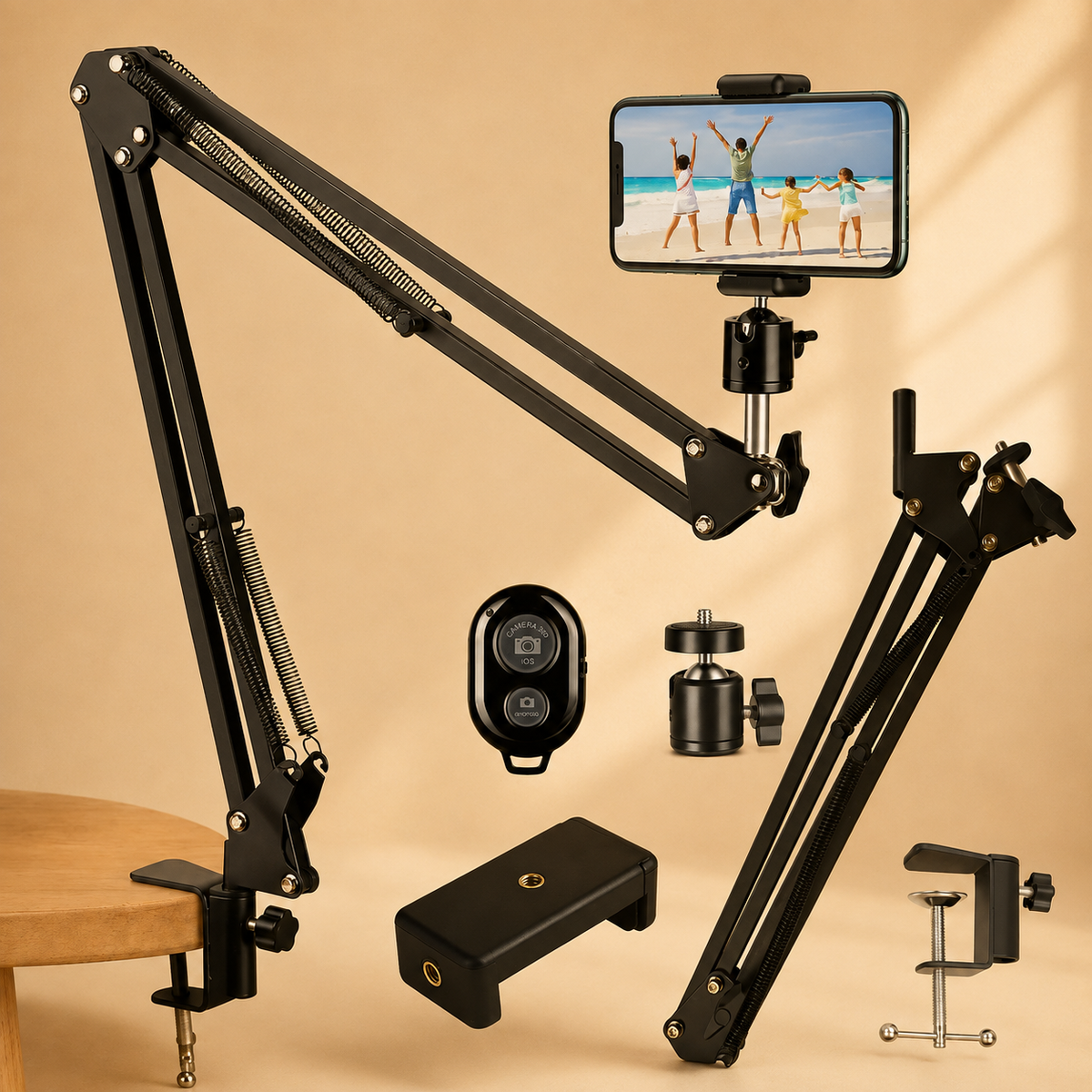 Trepied telephone | Flexible 360 kit tout inclus