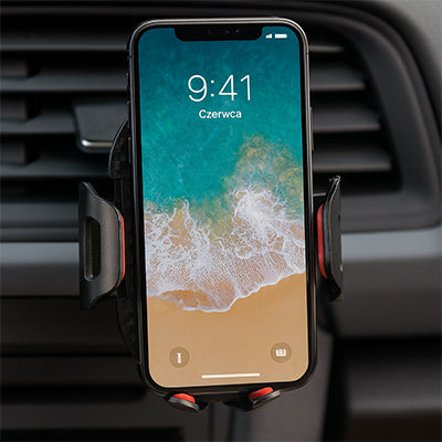 Porte téléphone voiture StabiliGrip sur vos ailettes de ventilation
