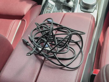 Chargeur de téléphone Voiture 4 Ports Rapide vidéo
