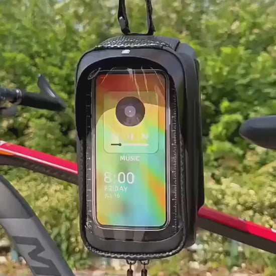 Support téléphone vélo Étanche tactile vidéo