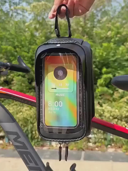Support téléphone vélo Étanche tactile vidéo