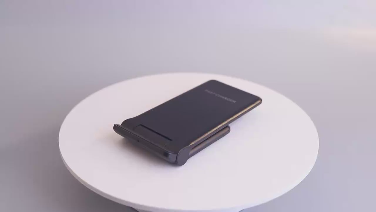 chargeur induction iphone Pliable 30W  vidéo