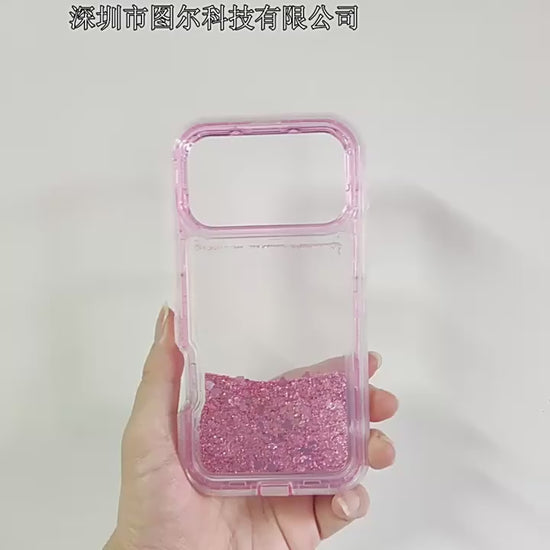 Coque iPhone 13 | Paillettes Mouvantes video