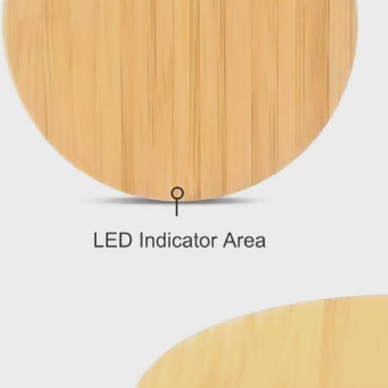 Chargeur Samsung Bambou Sans Fil vidéo