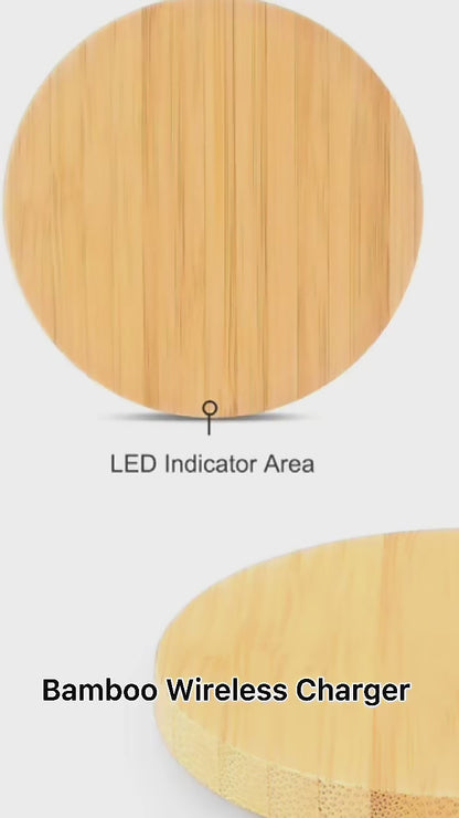 Chargeur Samsung Bambou Sans Fil vidéo