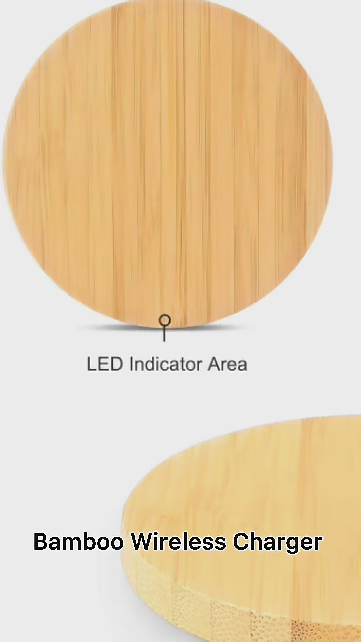 Chargeur Samsung Bambou Sans Fil vidéo