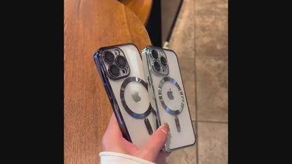 Coque iPhone Transparente violet