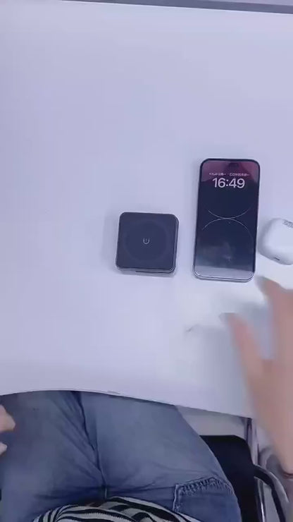 Chargeur téléphone Magnétique 3 en 1 vidéo