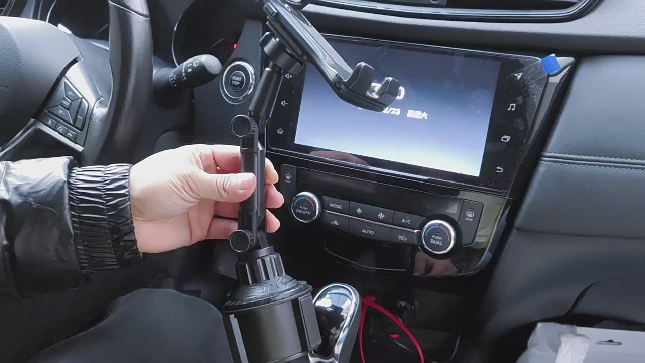 Support telephone voiture Universel Pliable vidéo