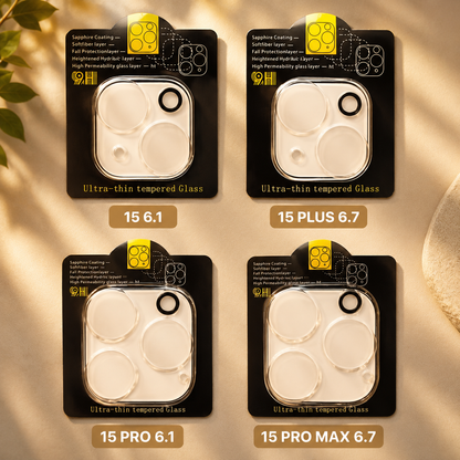 Verre trempé iPhone 13 protege lentilles selon votre iphone