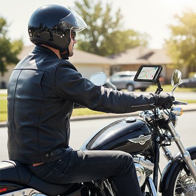 Support moto pour téléphone visibilité et sécurité