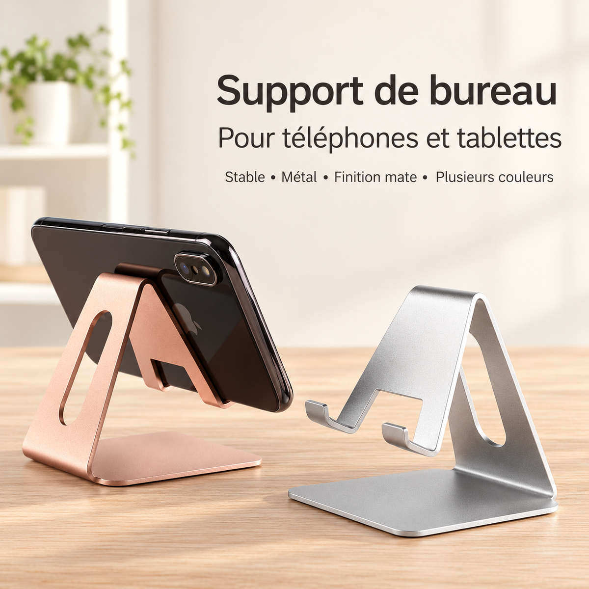 support telephone pour vos téléphones et tablettes