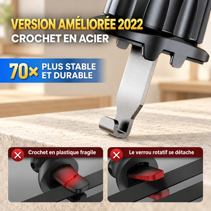 Support telephone voiture stable et duralbe