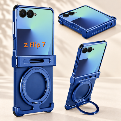 telephone coque Galaxy Z Flip 7 bleu
