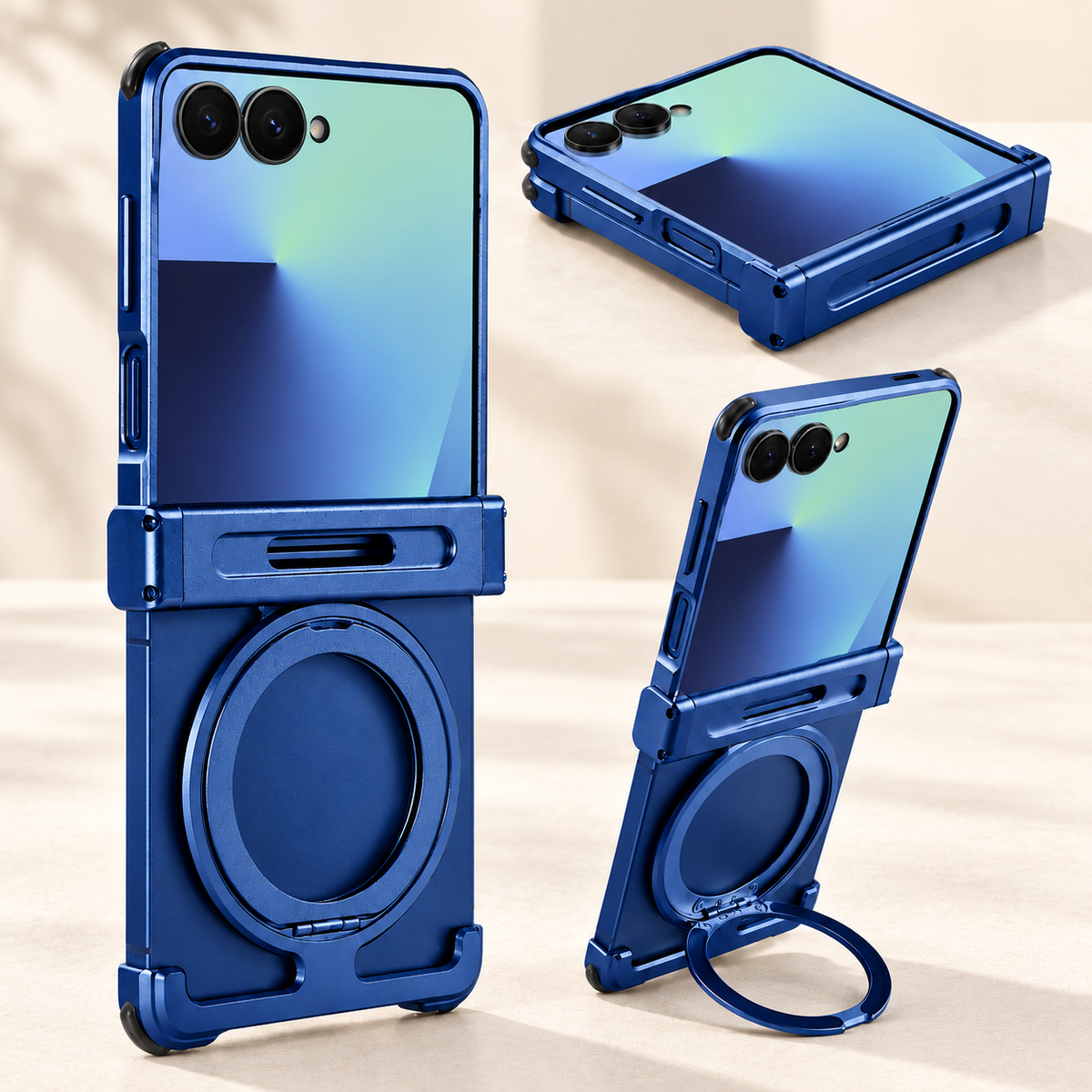 telephone coque Galaxy Z Flip bleu