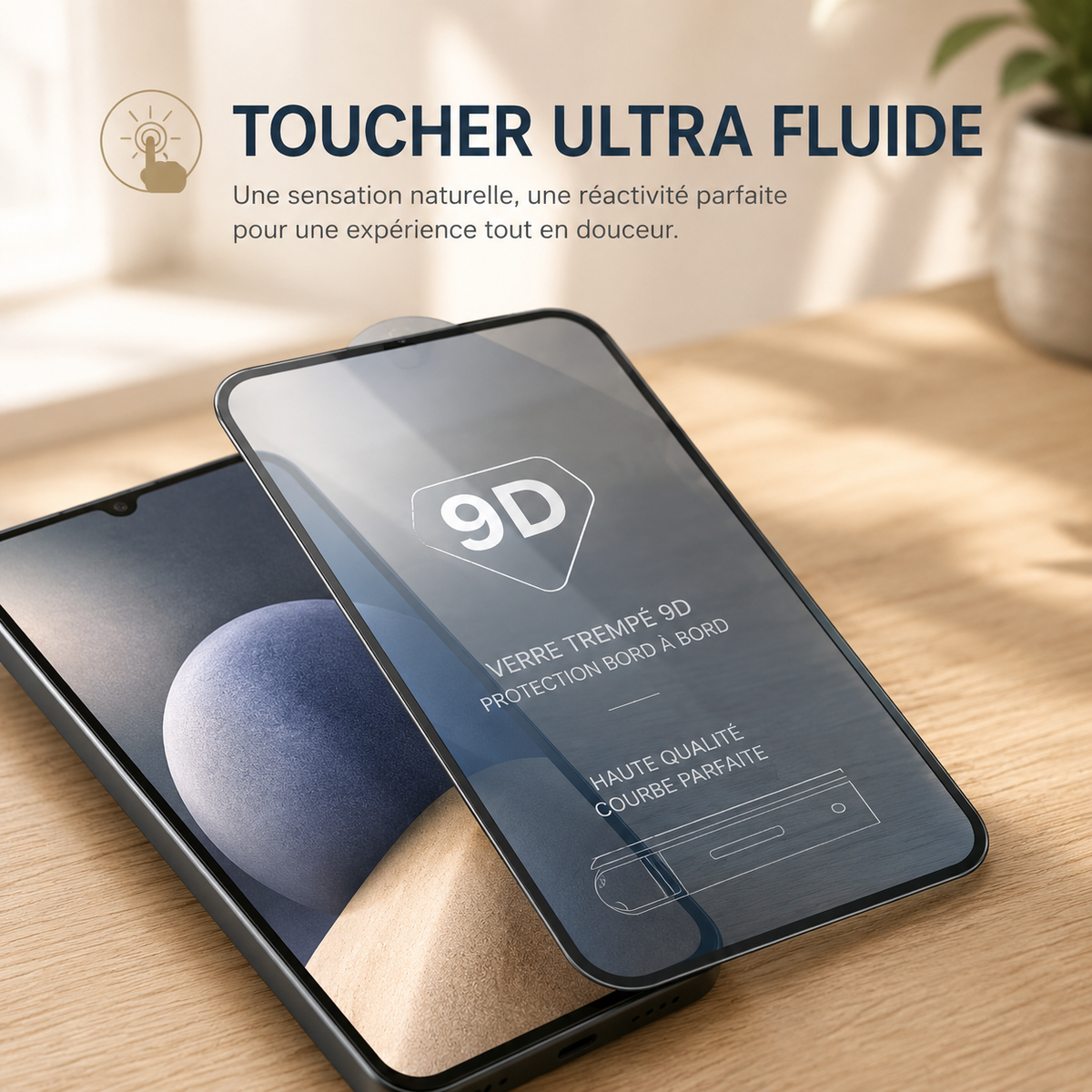 verre trempé iPhone 17 ultra fluide